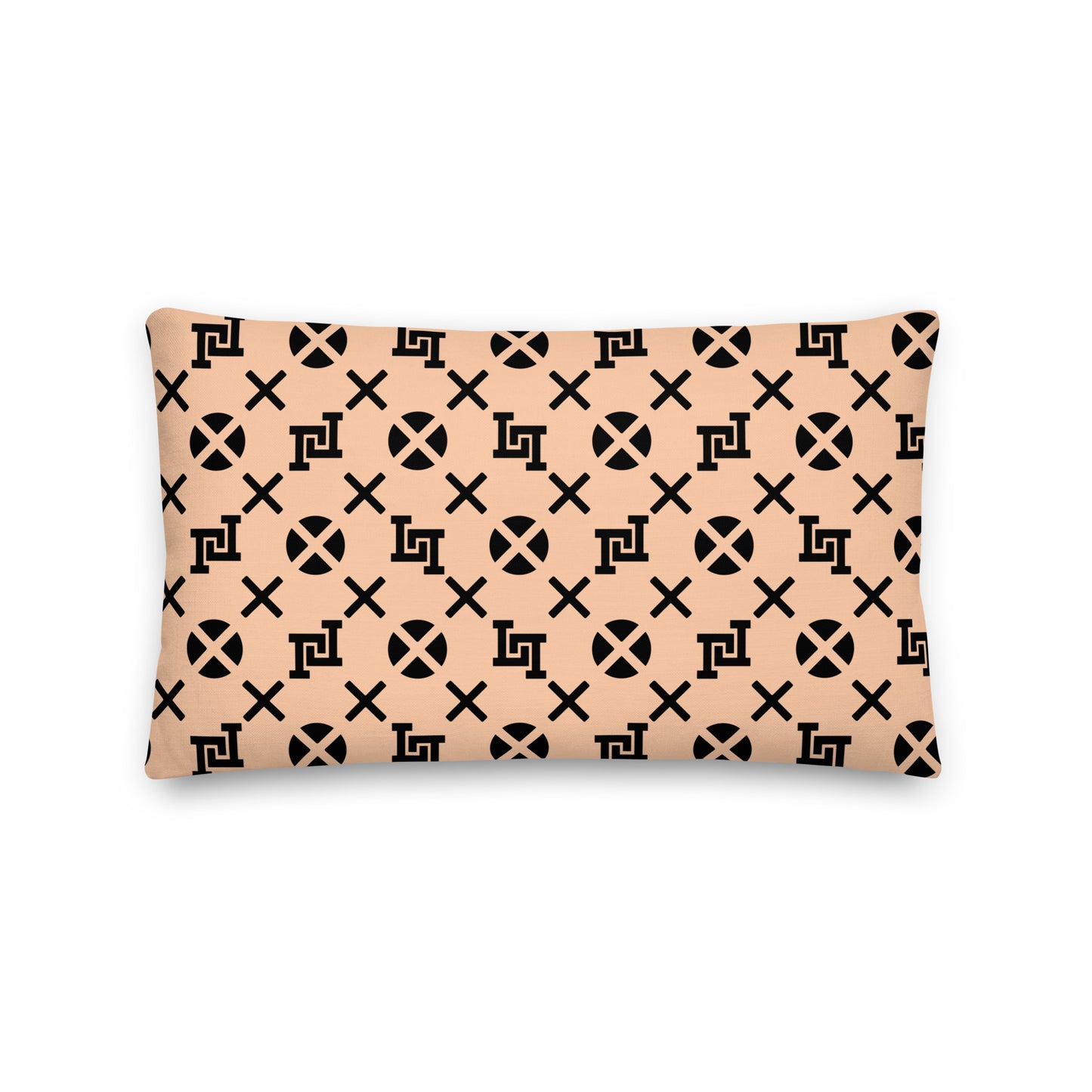 Lobo LeBlanc Peach Premium Pillow