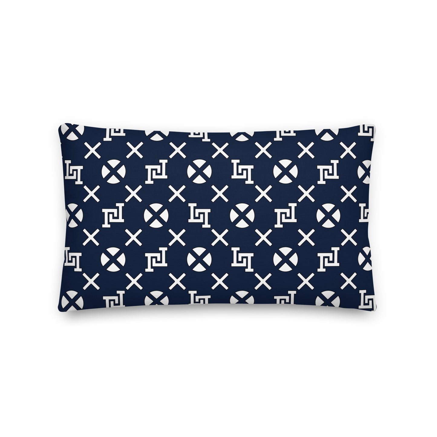 Lobo LeBlanc Navy Blue Premium Pillow