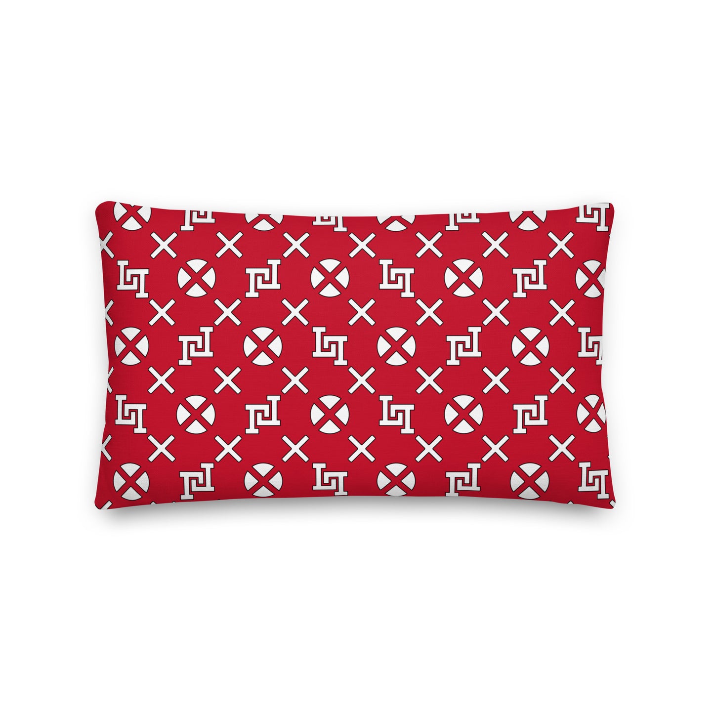 Lobo LeBlanc Red Premium Pillow