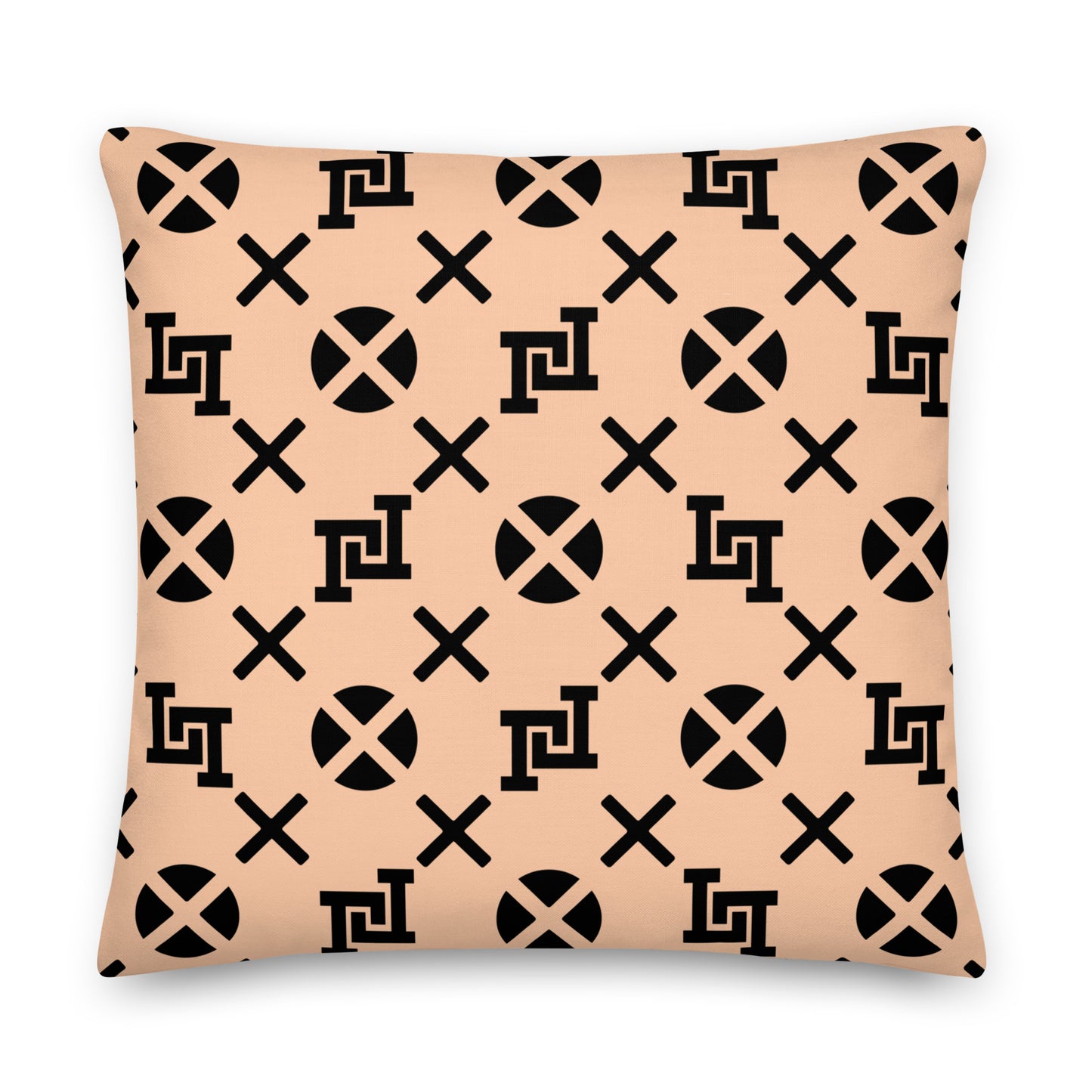 Lobo LeBlanc Peach Premium Pillow