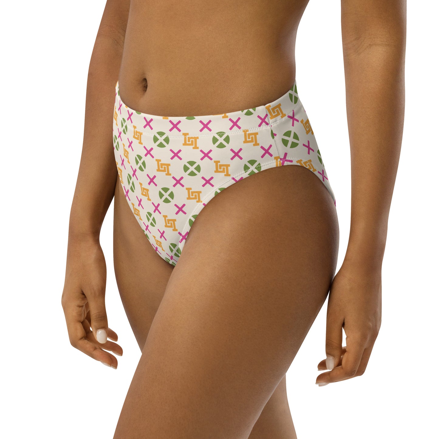 Monogram Barocco Monogram Recycled High-Waisted Bikini Bottom