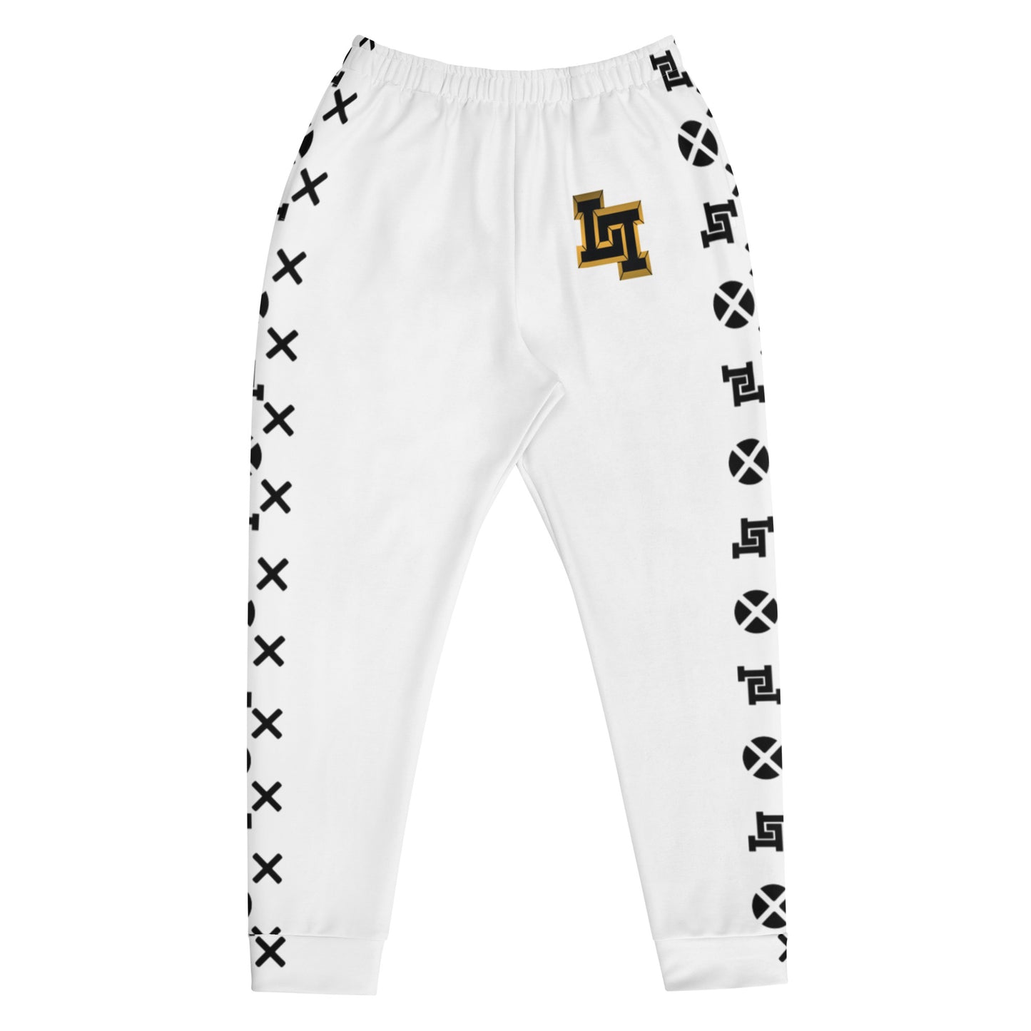 Men's White Joggers