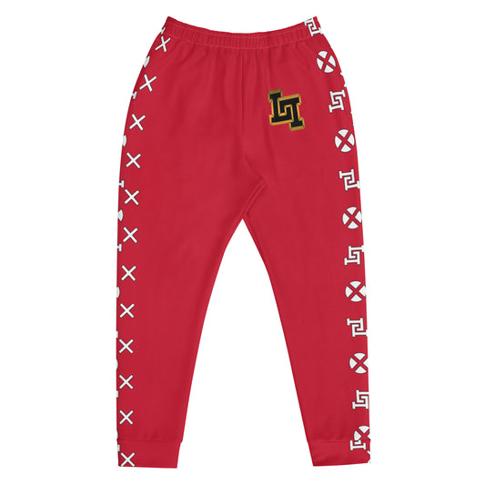 Men's Red Joggers