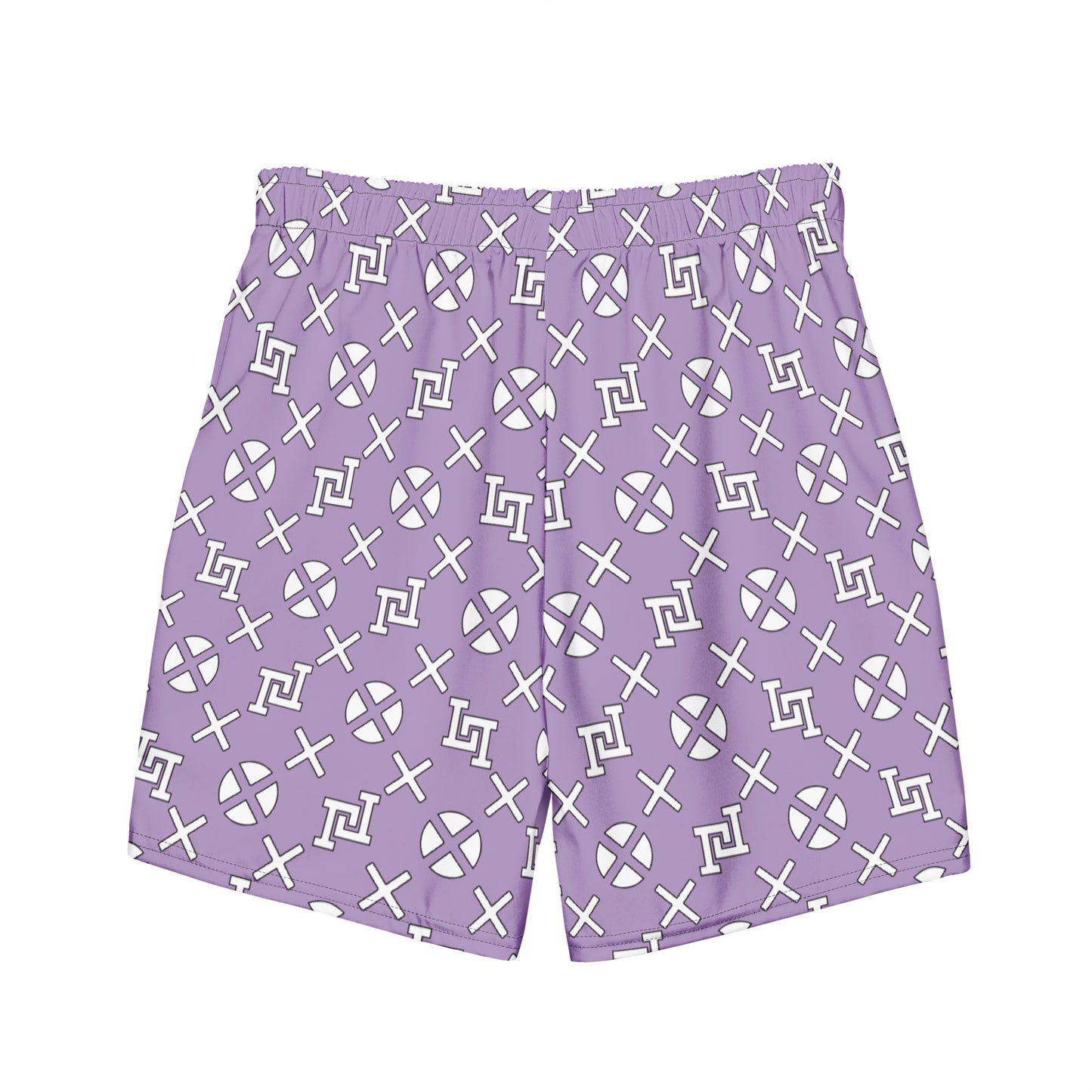 E Side Monogram Board Shorts