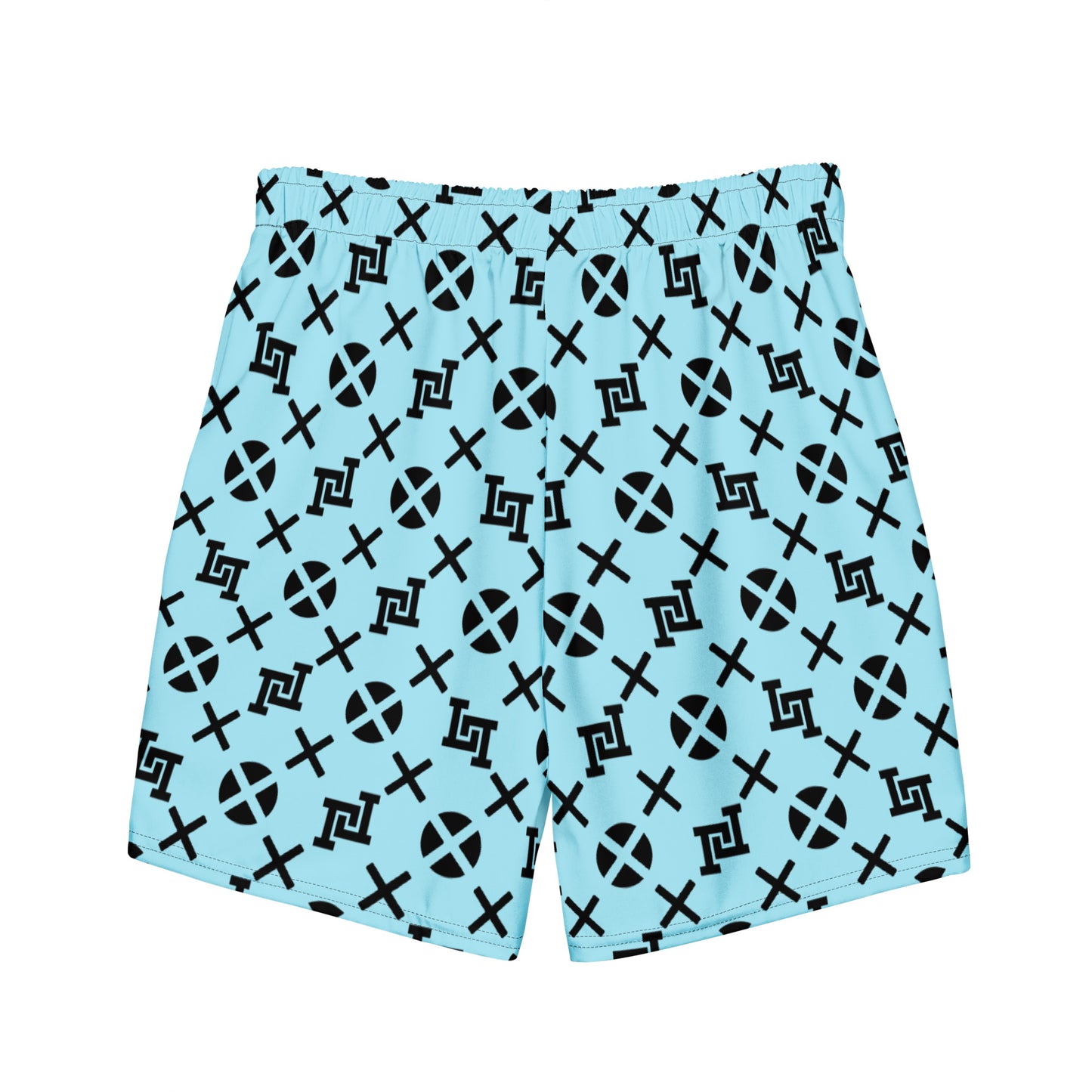 Blizzard Blue Monogram Board Shorts