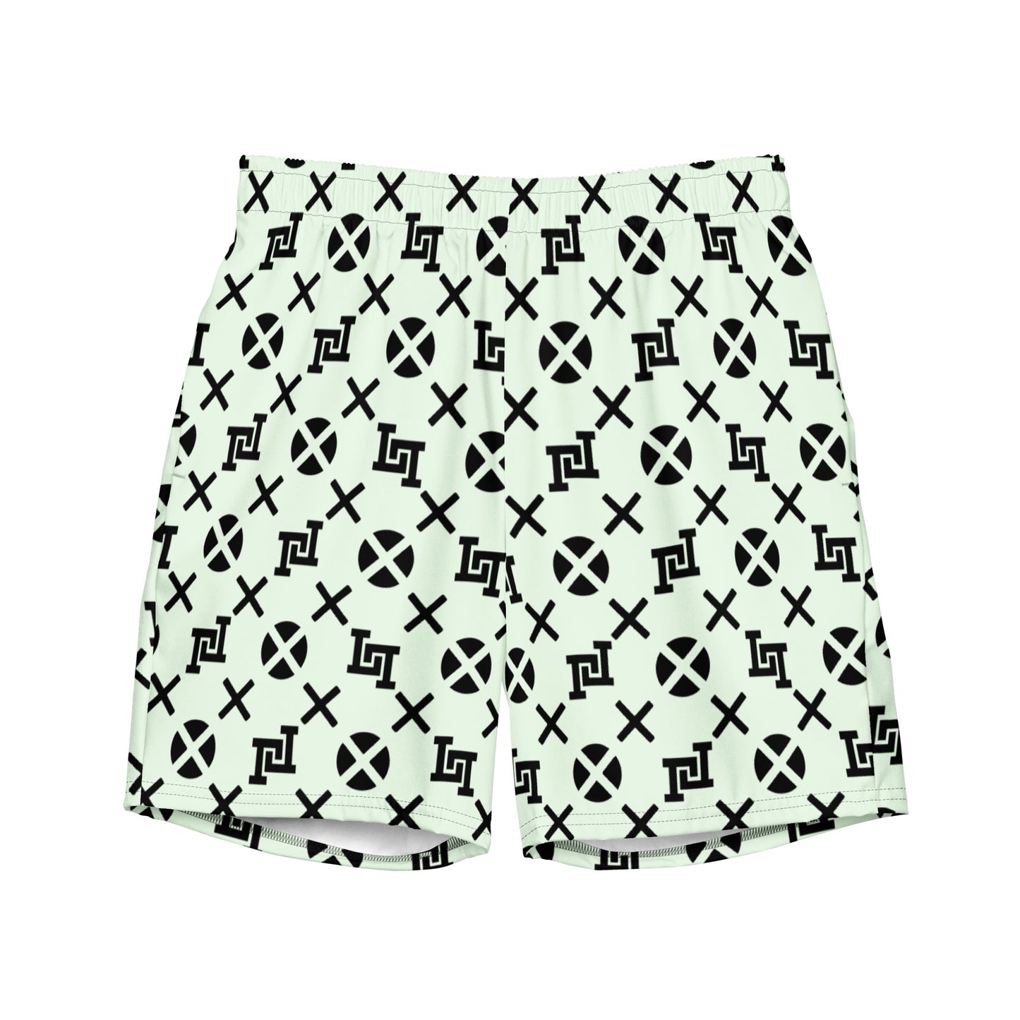 Honeydew Monogram Board Shorts