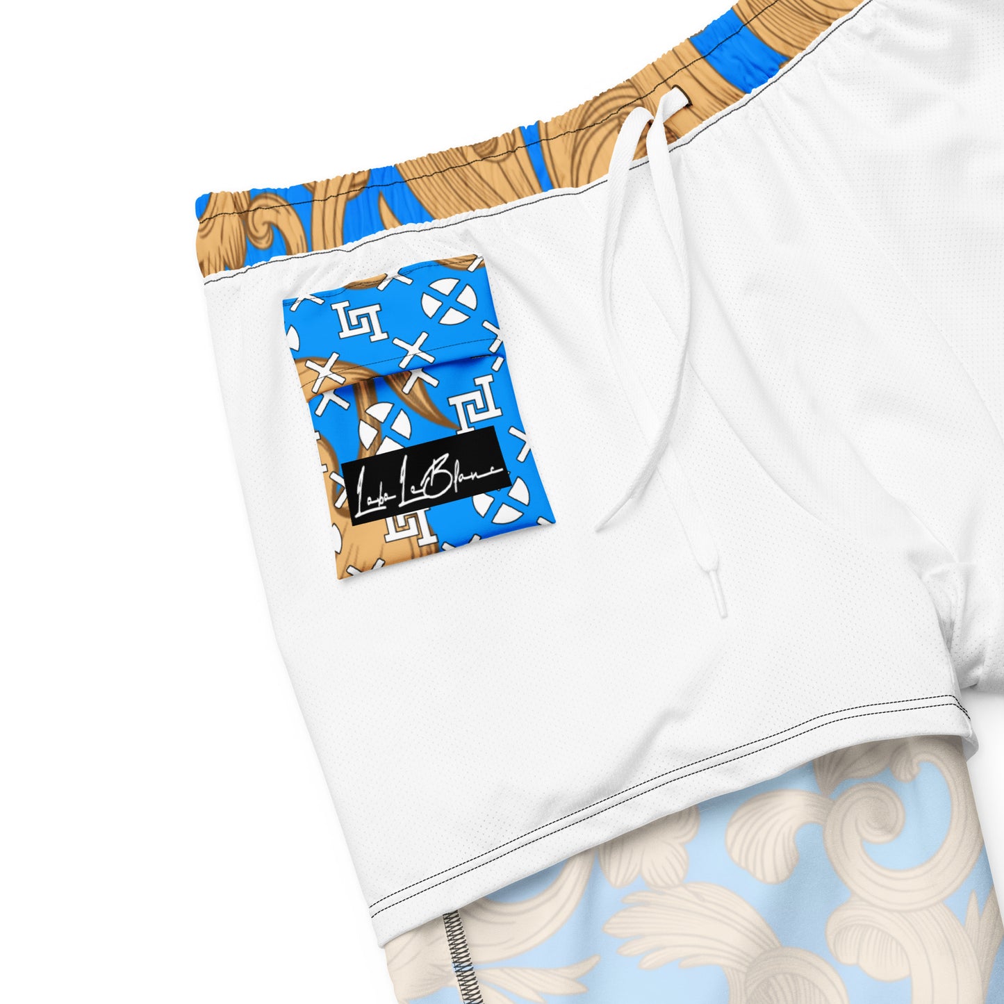 Barocco Blue Board Shorts