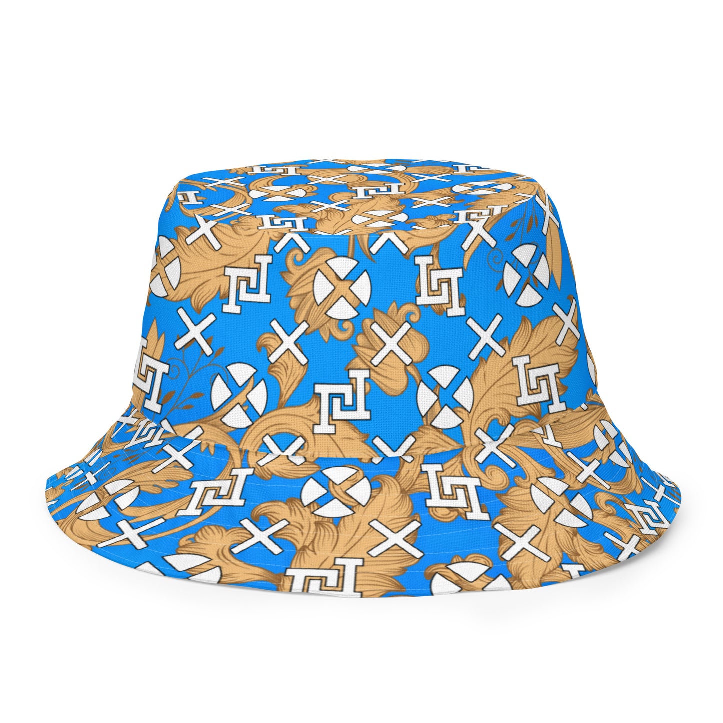 Barocco Blue Bucket Hat