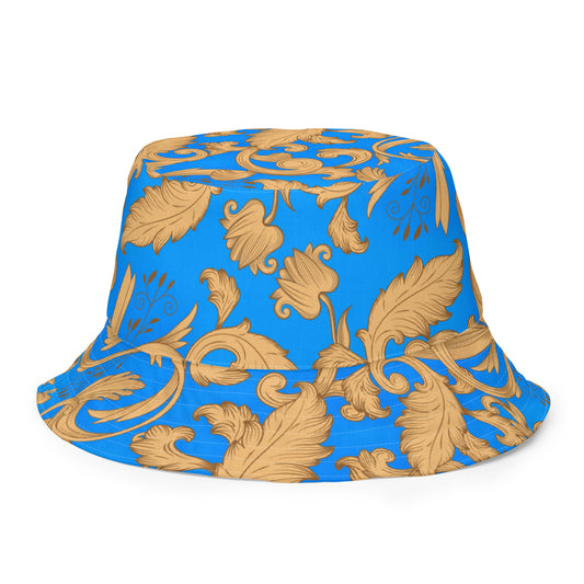 Barocco Blue Bucket Hat