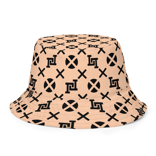 Peach Monogram Bucket Hat