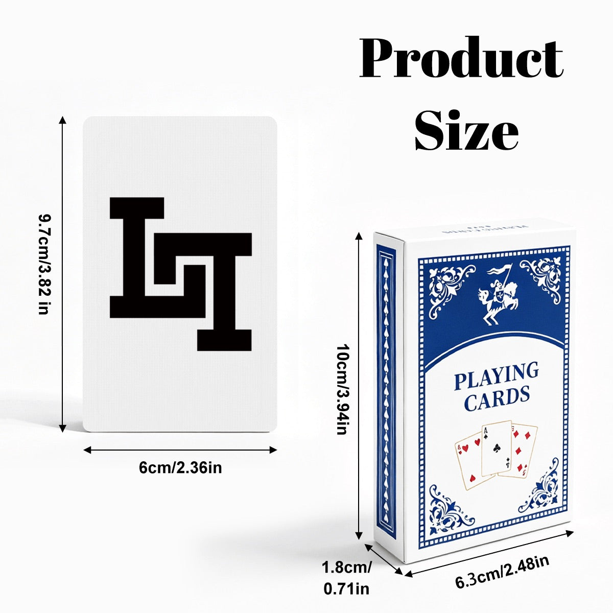 Lobo LeBlanc Double Logo Playing Cards