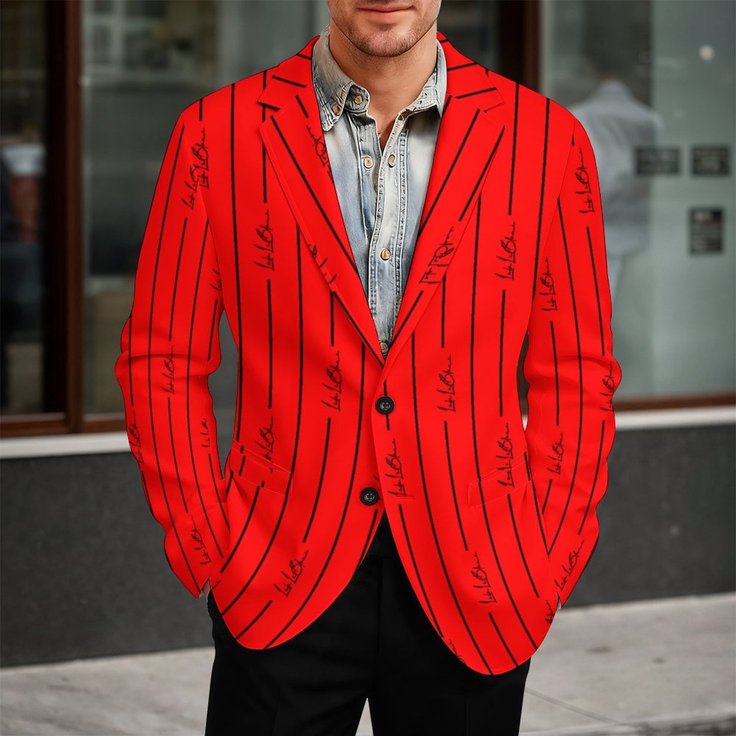 260gsm Two Button Suit(All-Over Printing)