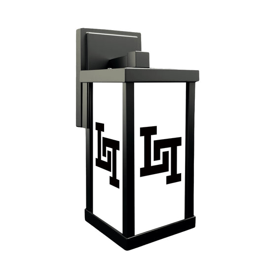 Lobo LeBlanc Double L Logo Patio Wall Light