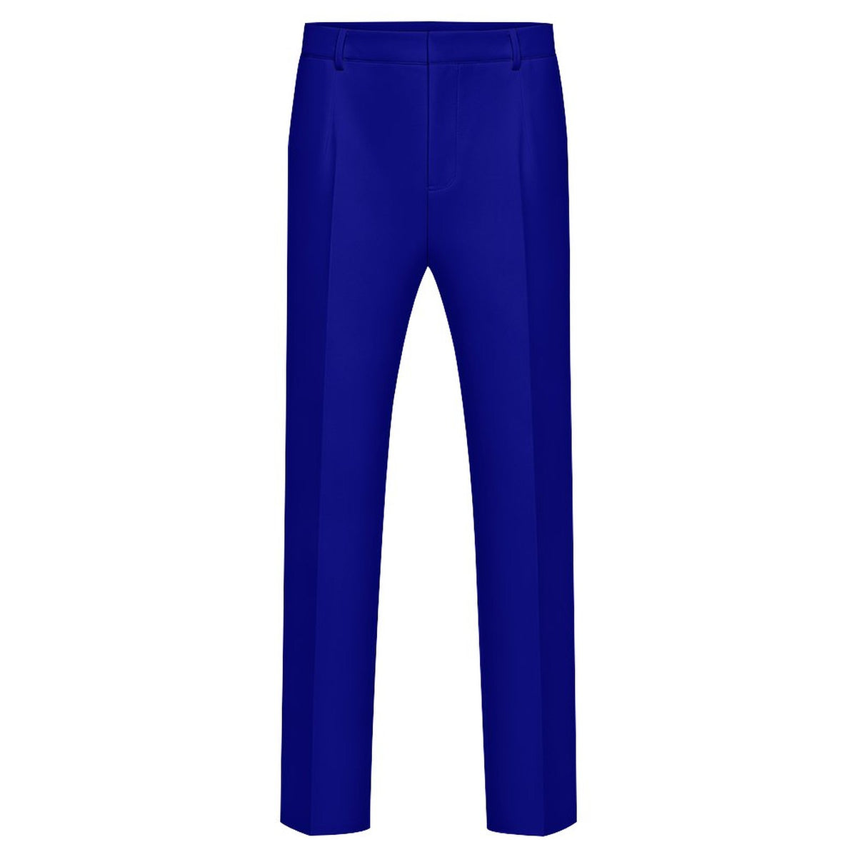 NAVY BLUE 260gsm Suit Casual Pants For Men(All-Over Printing)