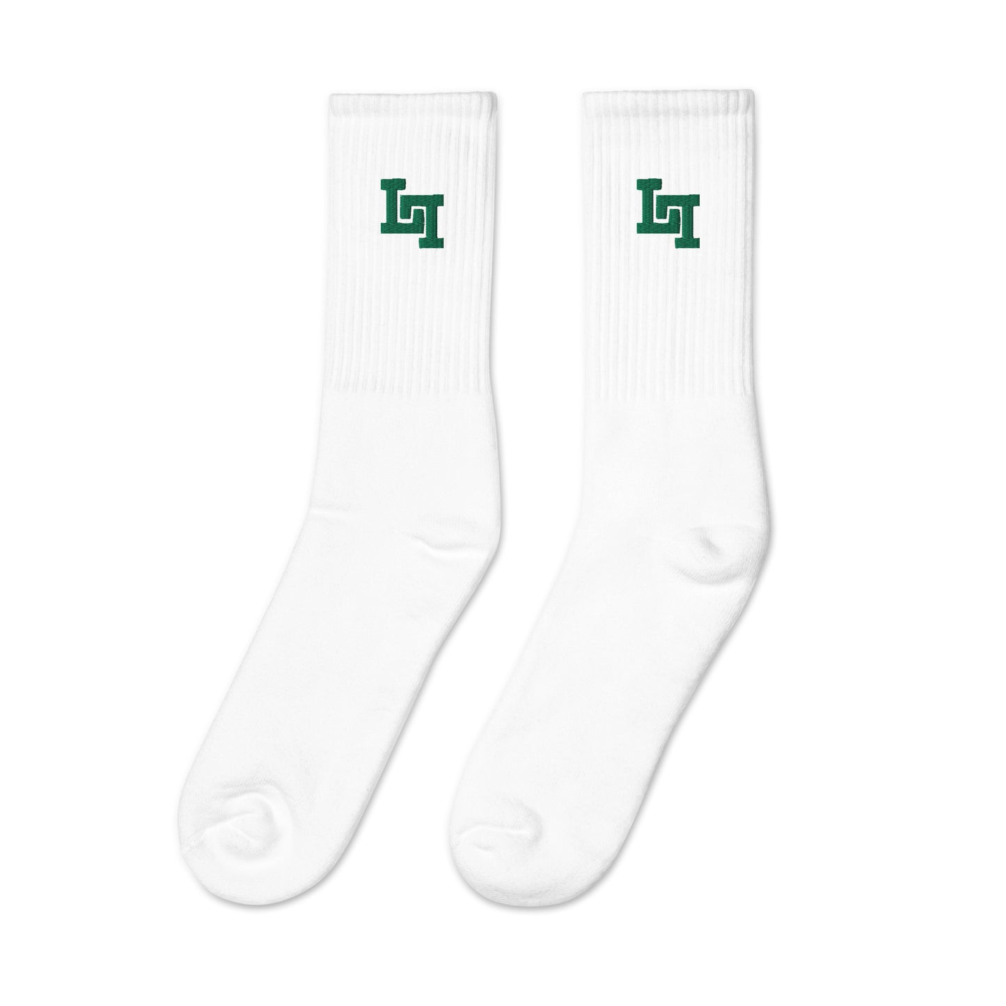 Lobo LeBlanc Green Logo Socks