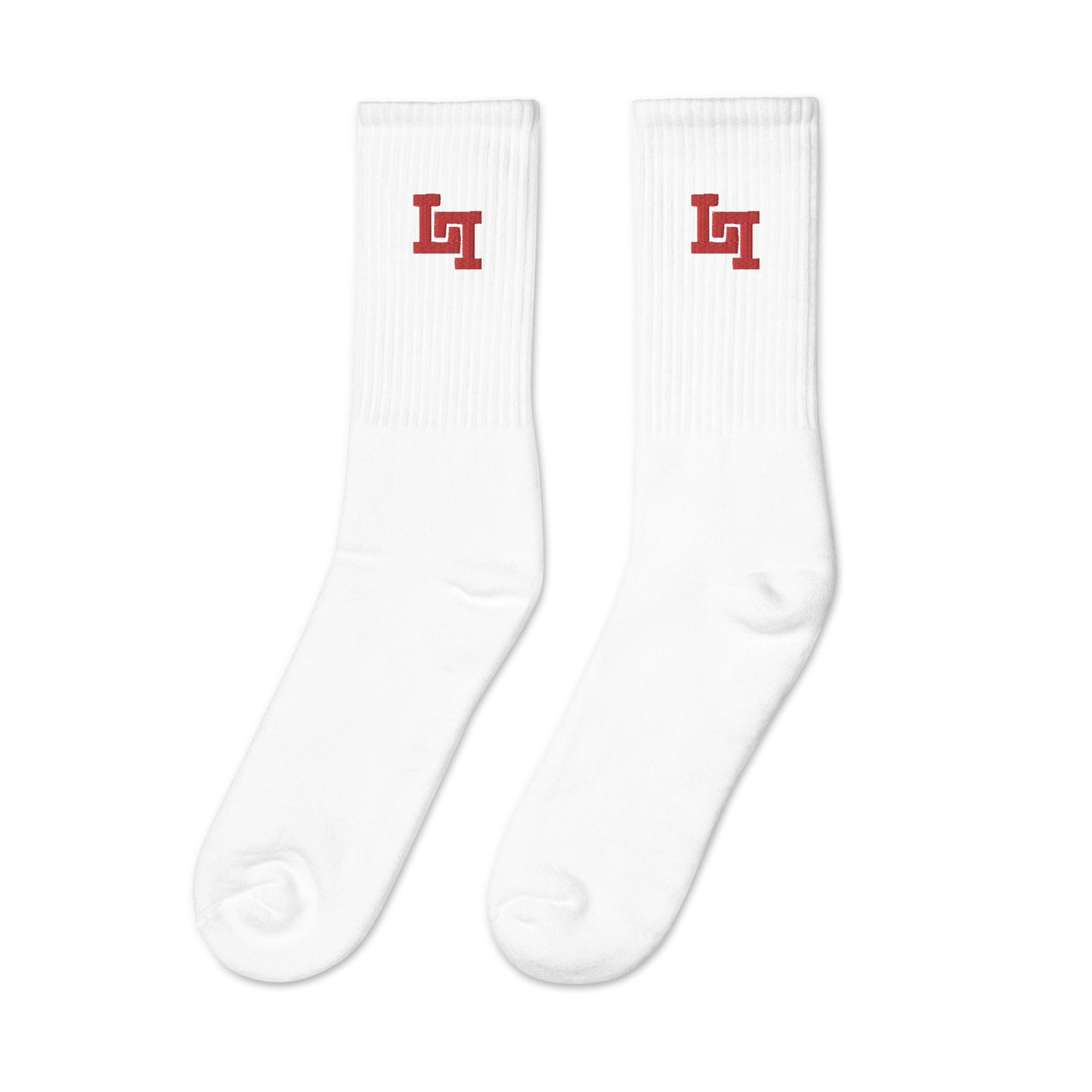 Lobo LeBlanc Red Logo Socks