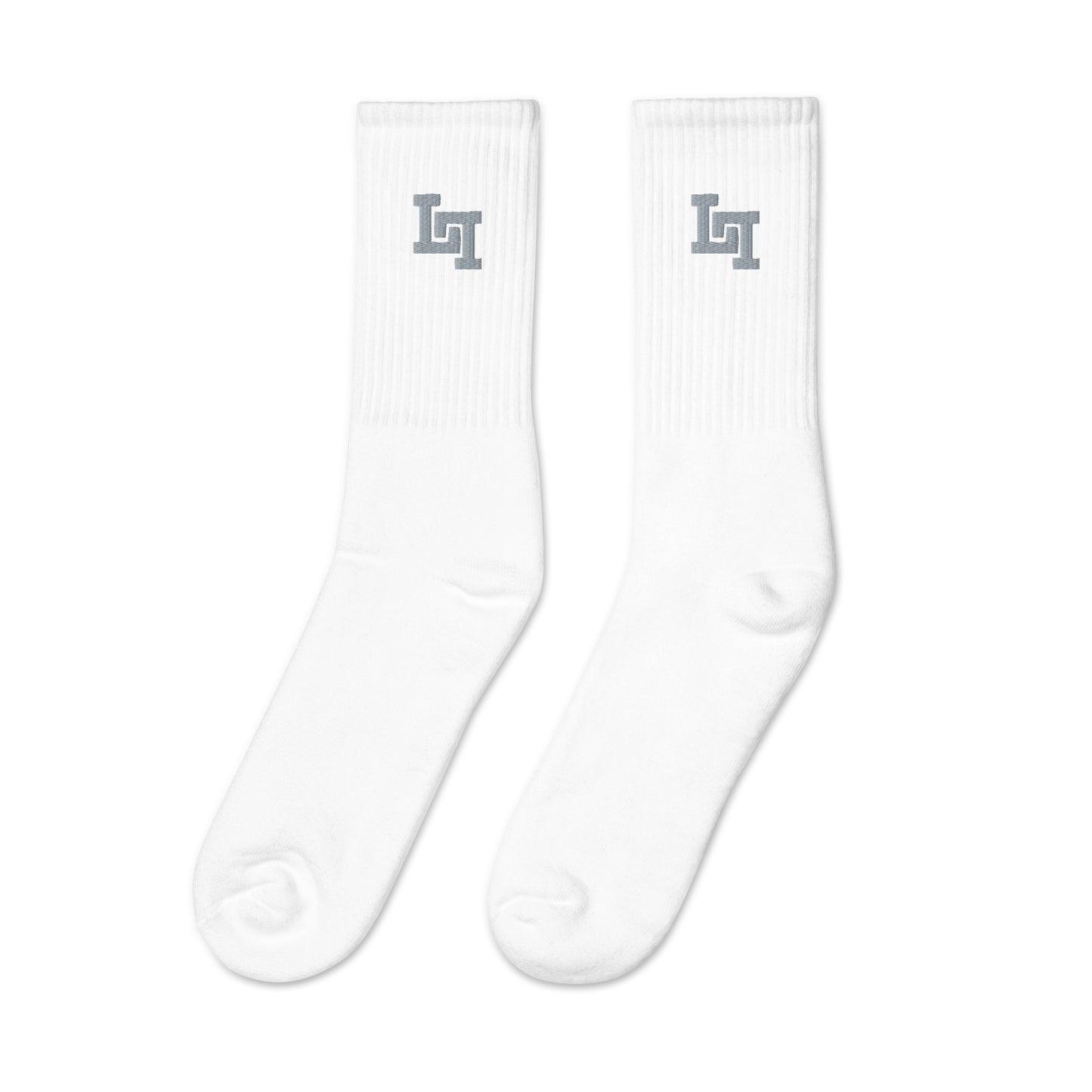 Lobo LeBlanc Gray Logo Socks