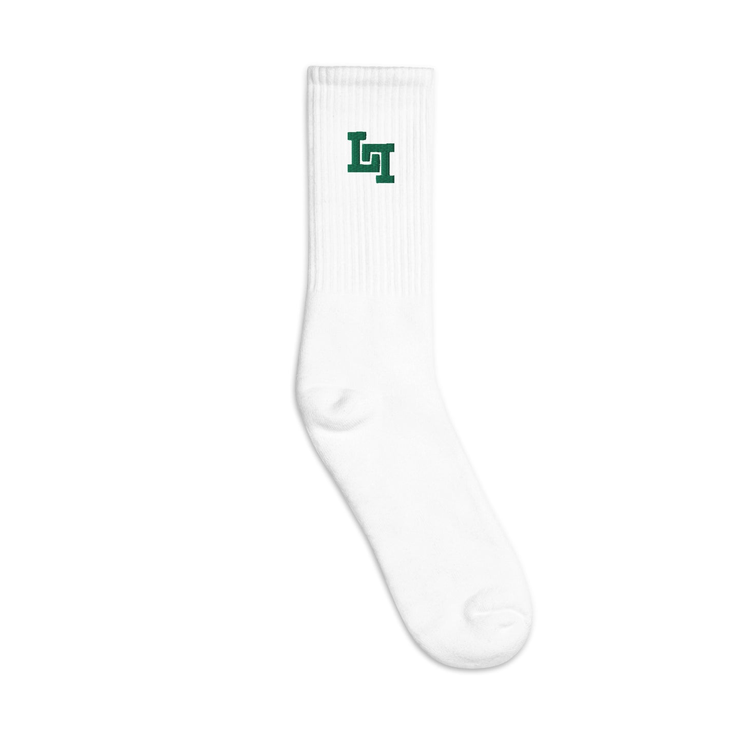 Lobo LeBlanc Green Logo Socks