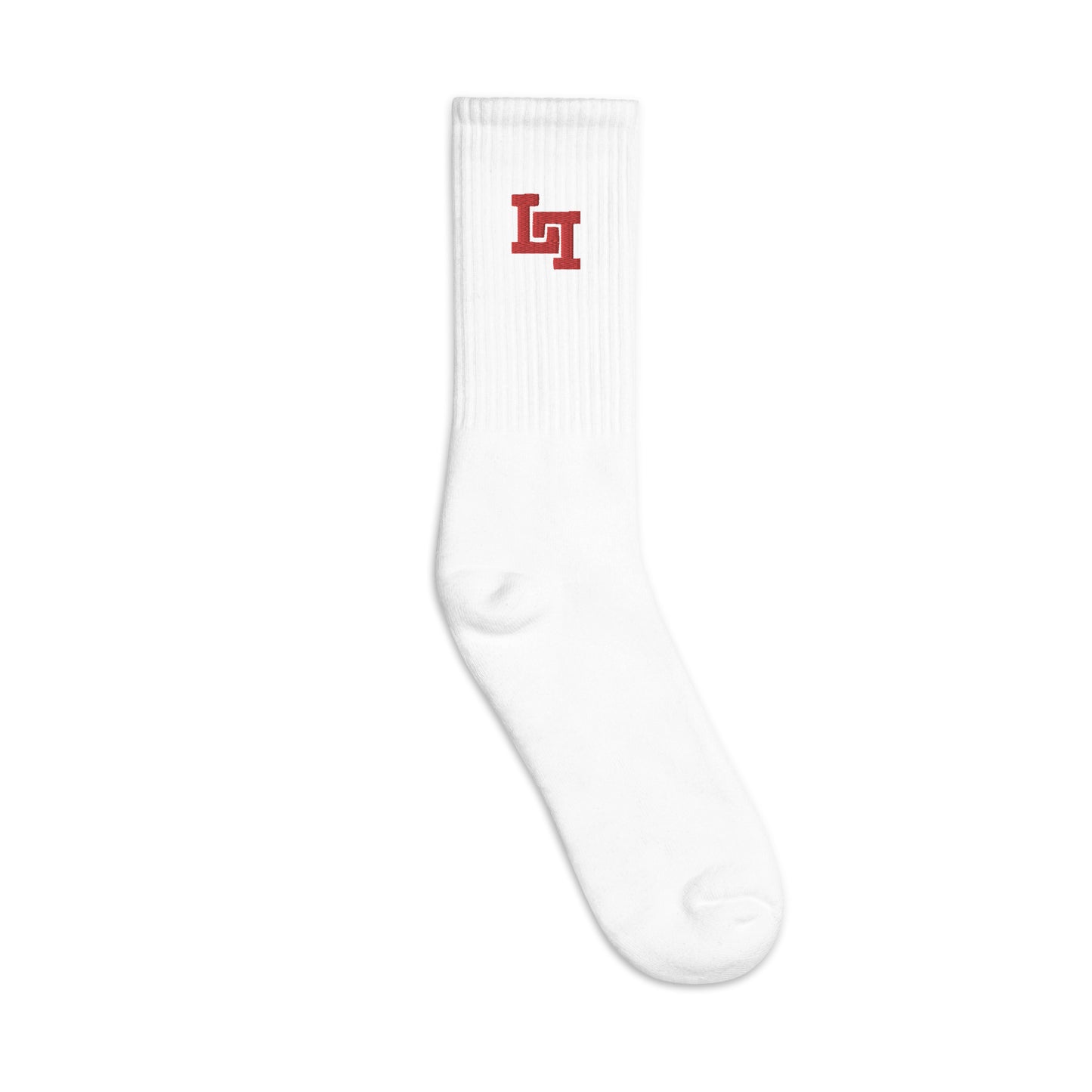 Lobo LeBlanc Red Logo Socks