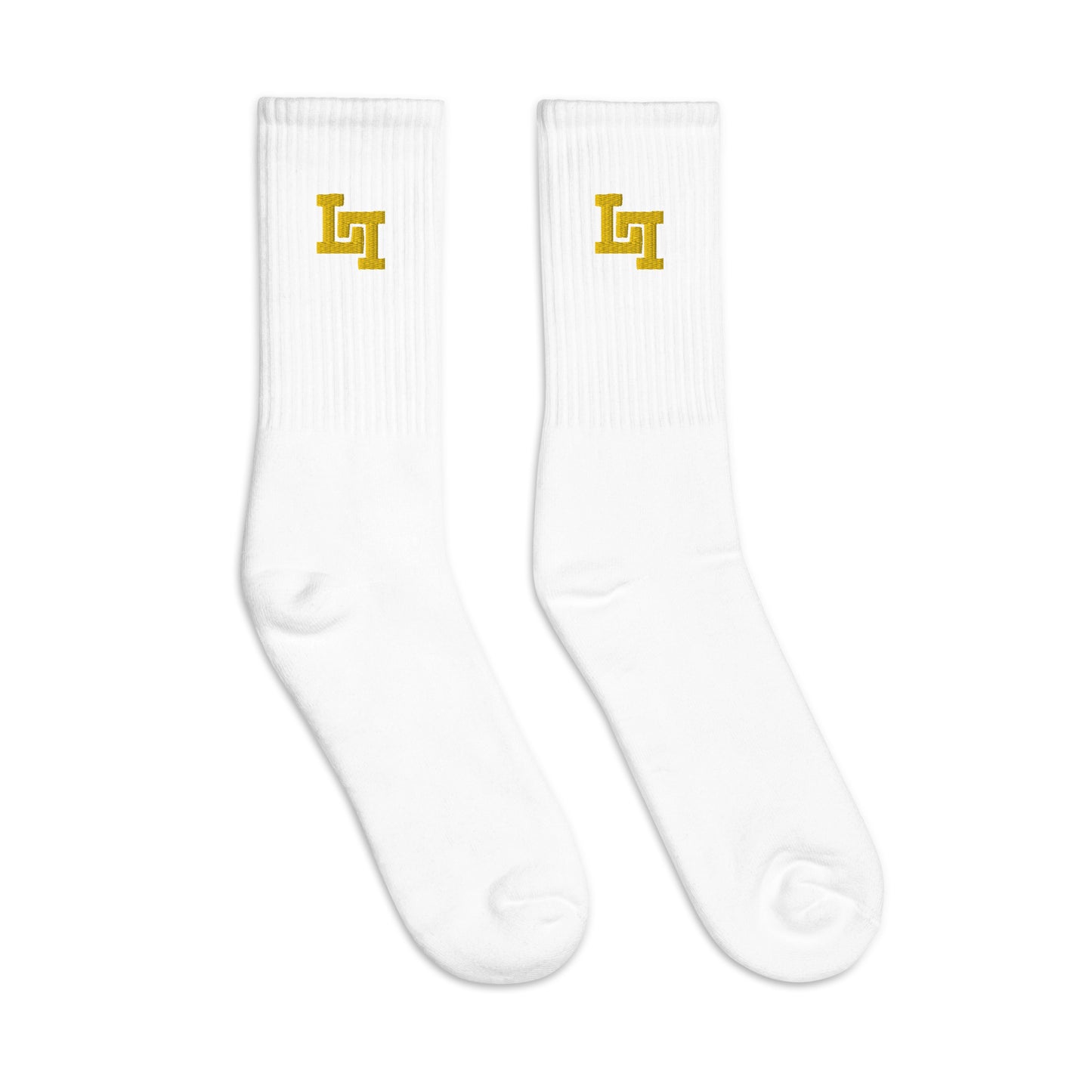 Lobo LeBlanc Gold Logo Socks