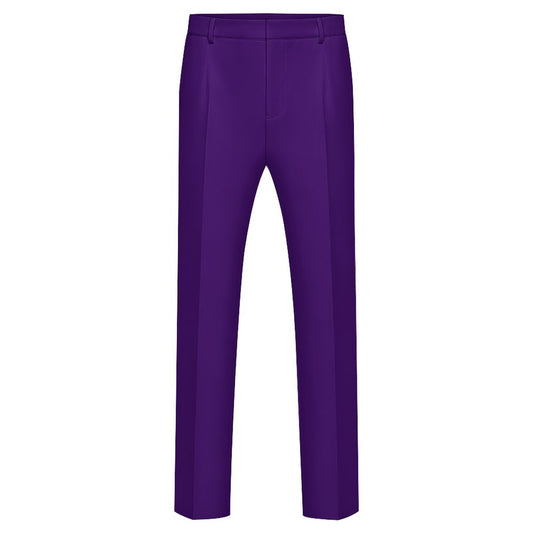 Lobo LeBlanc Purple Casual Suit Pants