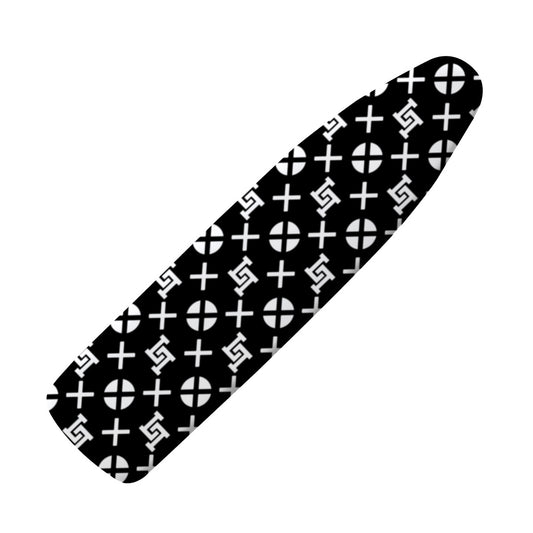 Lobo LeBlanc Black Monogram Ironing Board Cover