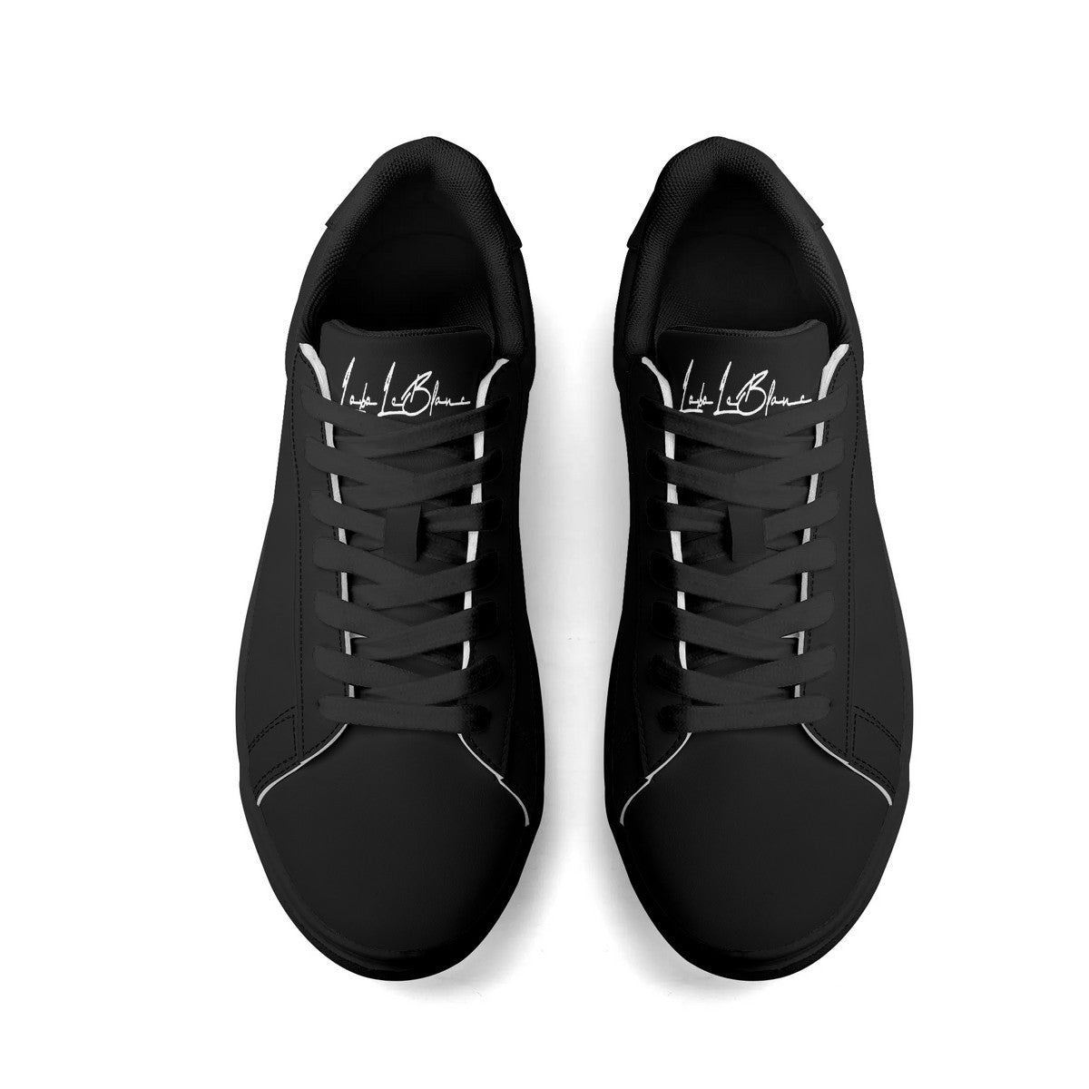 Lobo LeBlanc Black Premium Sneakers