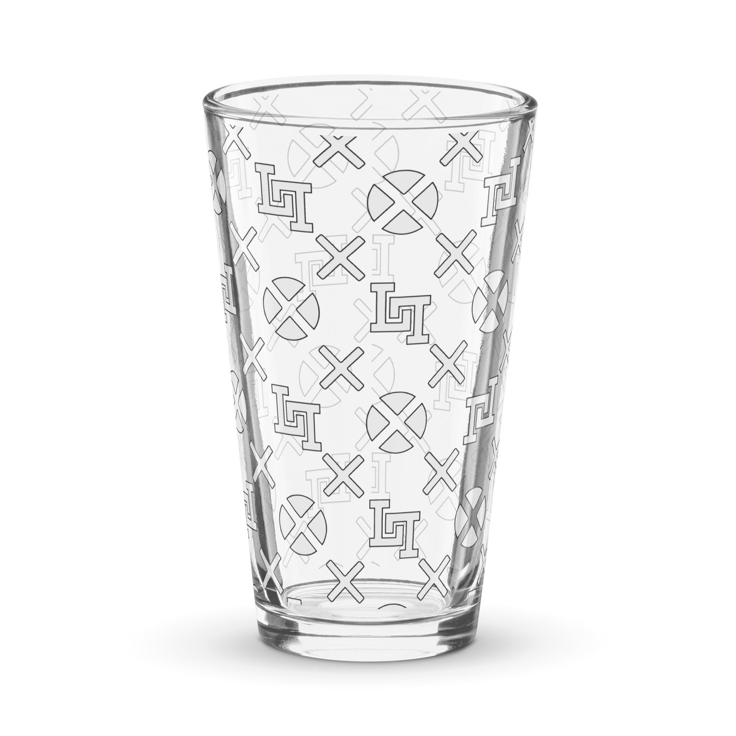 Lobo LeBlanc White Pint Glass