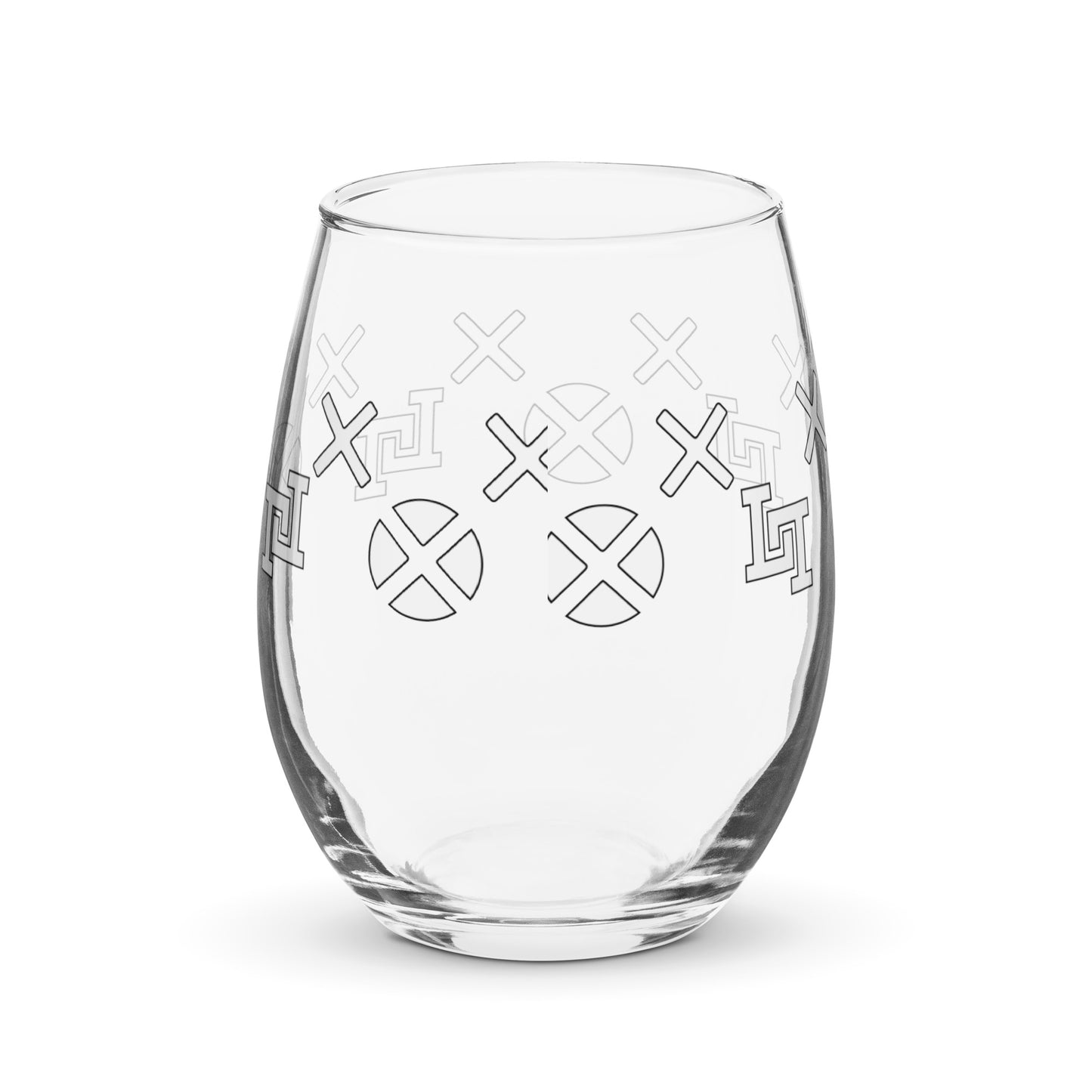 Lobo LeBlanc White Stemless Wine Glass