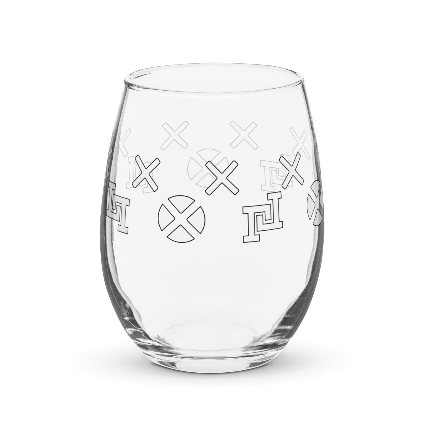 Lobo LeBlanc White Stemless Wine Glass