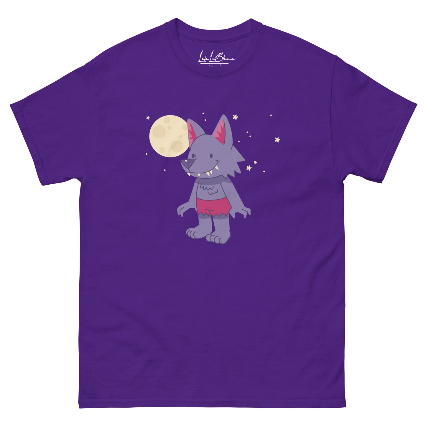 Lobo LeBlanc Purple Whelp T-shirt