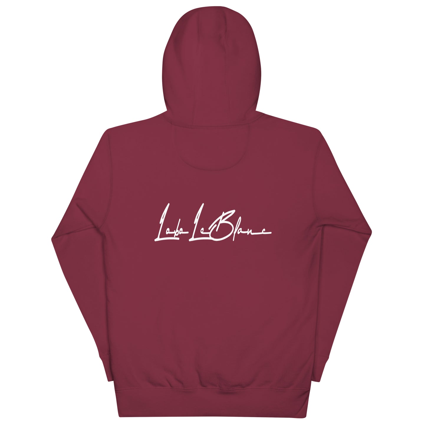 Lobo LeBlanc Maroon Logo Hoodie