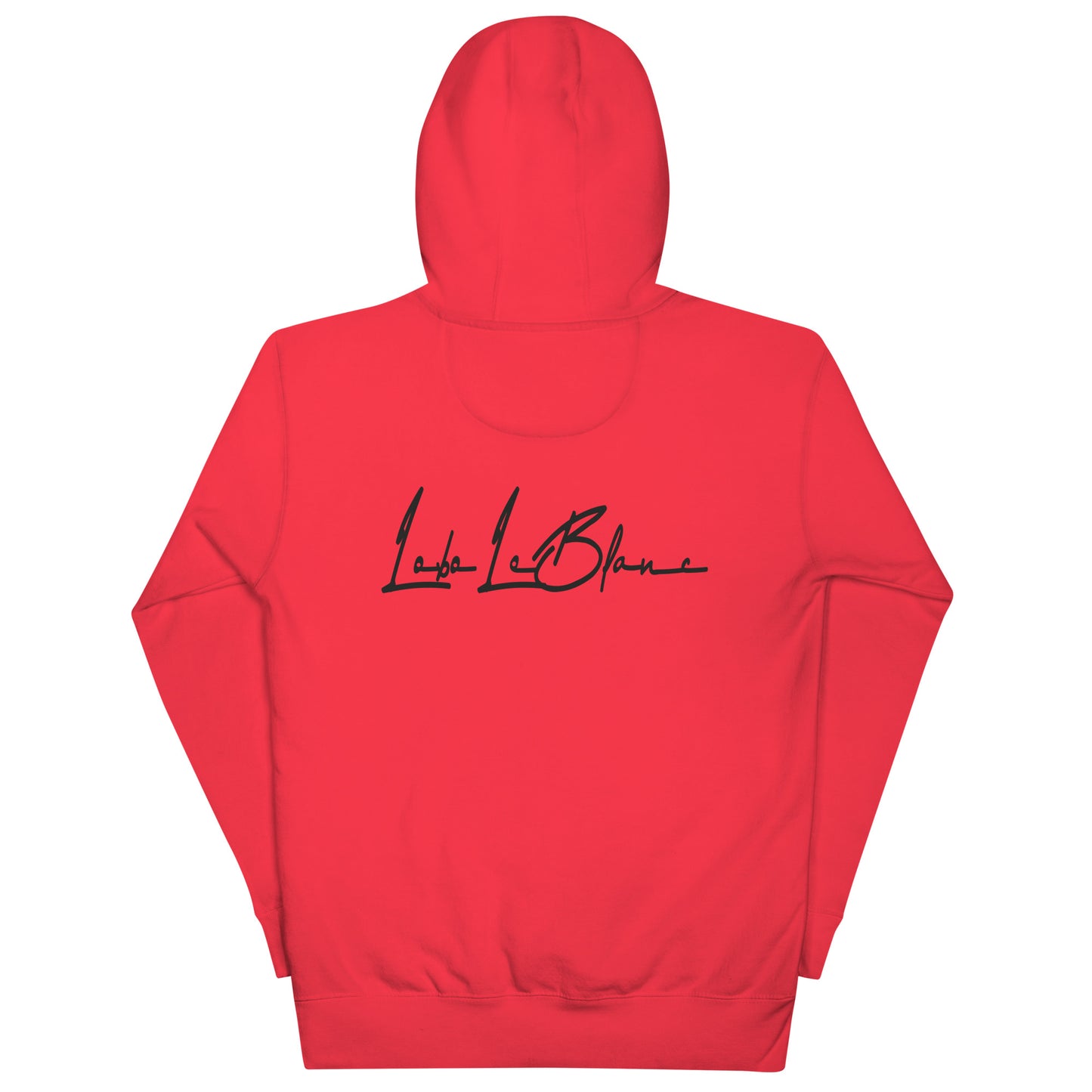 Lobo LeBlanc Red Love Hoodie