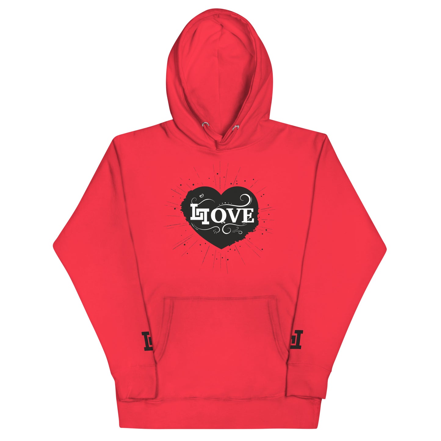 Lobo LeBlanc Red Love Hoodie