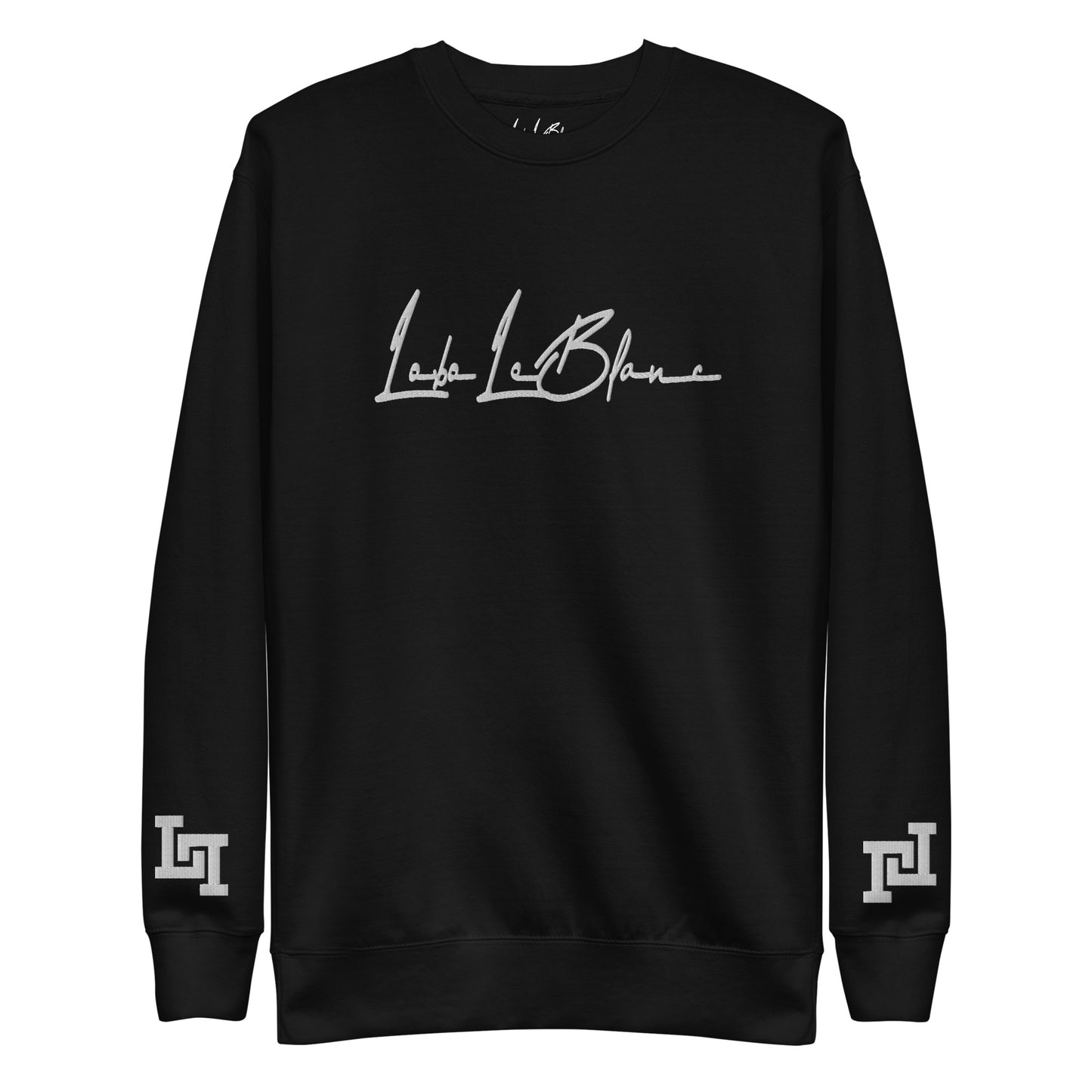 Lobo LeBlanc Black Signature Premium Sweatshirt