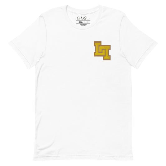 Lobo LeBlanc White Stitched Logo T-shirt